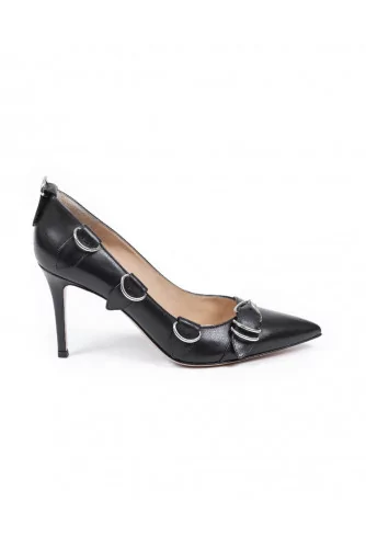 Escarpin Gianvito Rossi "Punk" noir