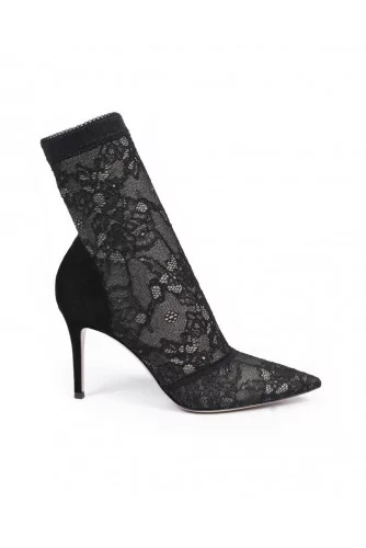 Bottine Gianvito Rossi "Brinn" noir pour femme