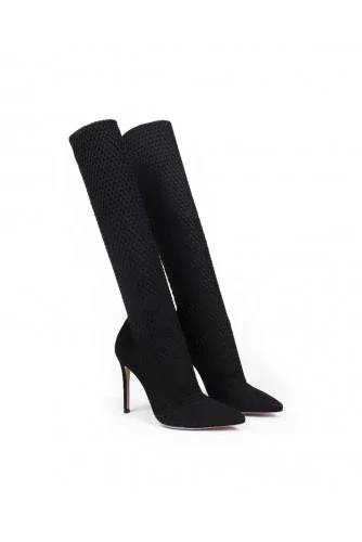 Achat Cuissarde Gianvito Rossi Vox noir - Jacques-loup