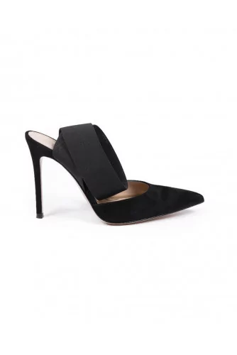 Découpé Gianvito Rossi noir pour femme