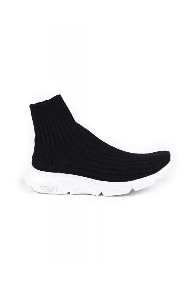 Baskets chaussettes homme noir (40-46) - DistriCenter