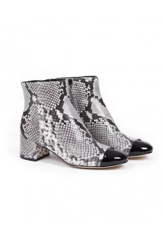 Achat High heel boots Tory Burch SHELBY with lizard print for women - Jacques-loup