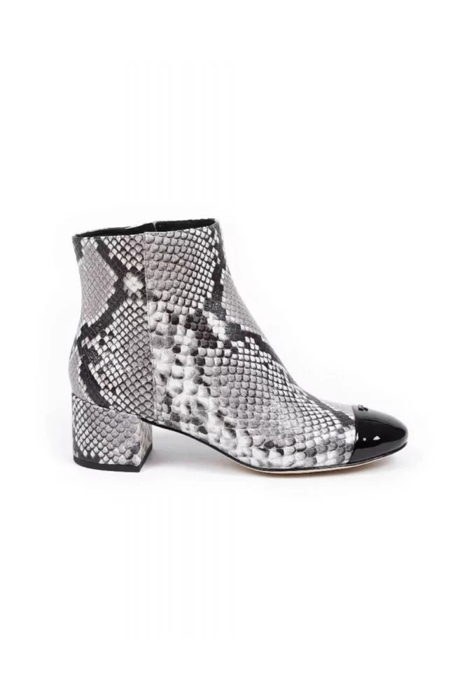 High heel boots Tory Burch "SHELBY" with lizard print for women