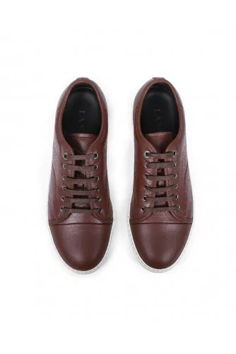Achat Tennis shoes Lanvin brown with white soles for men - Jacques-loup