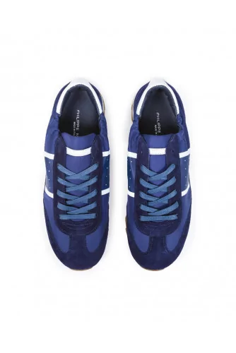 Tennis shoes Philippe Model "Toujours" blue with white details for men