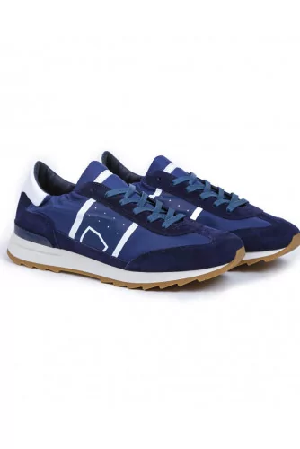 Tennis shoes Philippe Model "Toujours" blue with white details for men