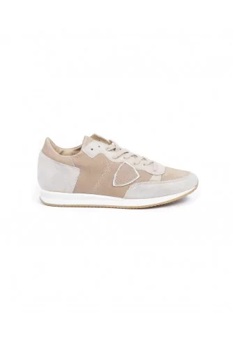 Tennis Philippe Model "Tropez" beige pour homme