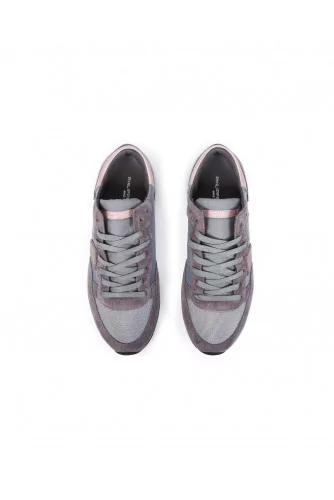 Sneakers Philippe Model "Tropez" grey/pink for women