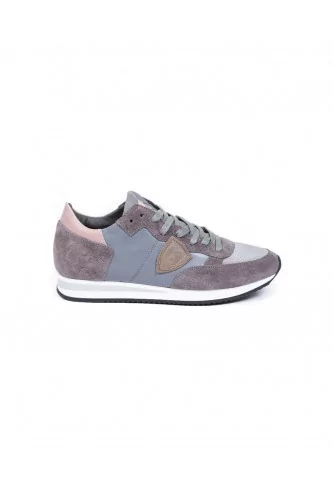 Sneakers Philippe Model "Tropez" grey/pink for women