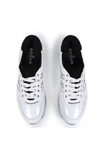 Sneakers Hogan "222" white/black for women