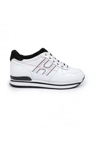 Sneakers Hogan "222" white/black for women