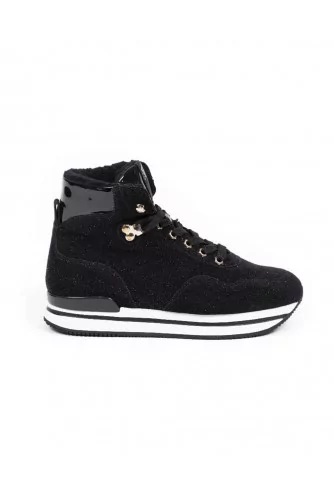 High boots Hogan "222" black for women