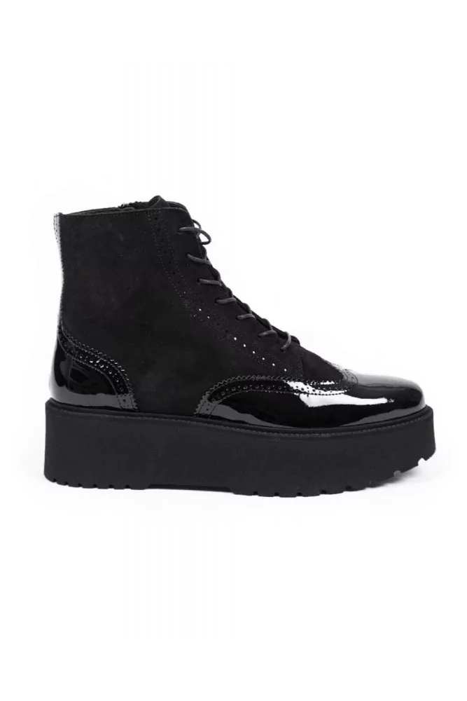 Boot Hogan "Fondo Urban" noir pour femme