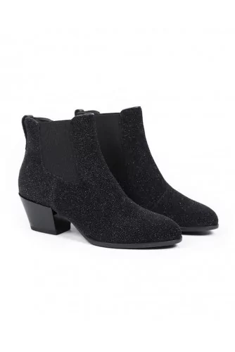 Boots Hogan "Texano" black for women