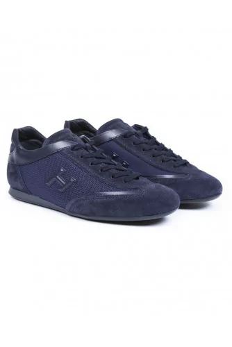 Sneakers Hogan "Olympia" navy blue for men