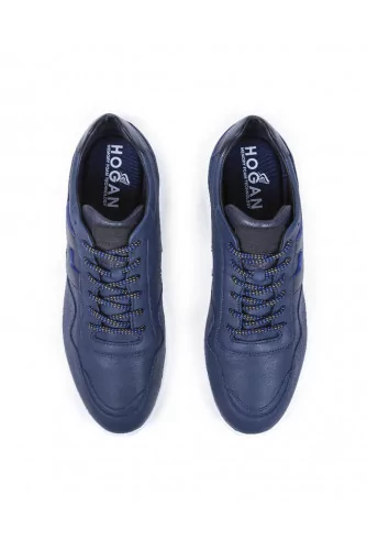 Sneakers Hogan "I Cube" navy blue for men