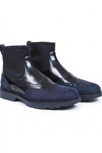 Achat Boots Hogan black/blue for men - Jacques-loup