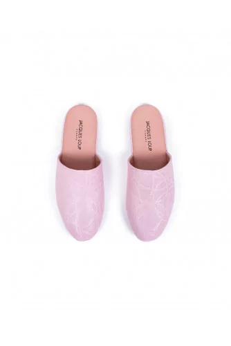 Achat indoor mules Jacques Loup pink for women - Jacques-loup