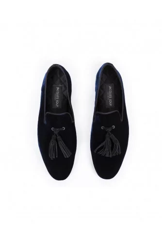 Moccasins Jacques Loup navy blue/black for men