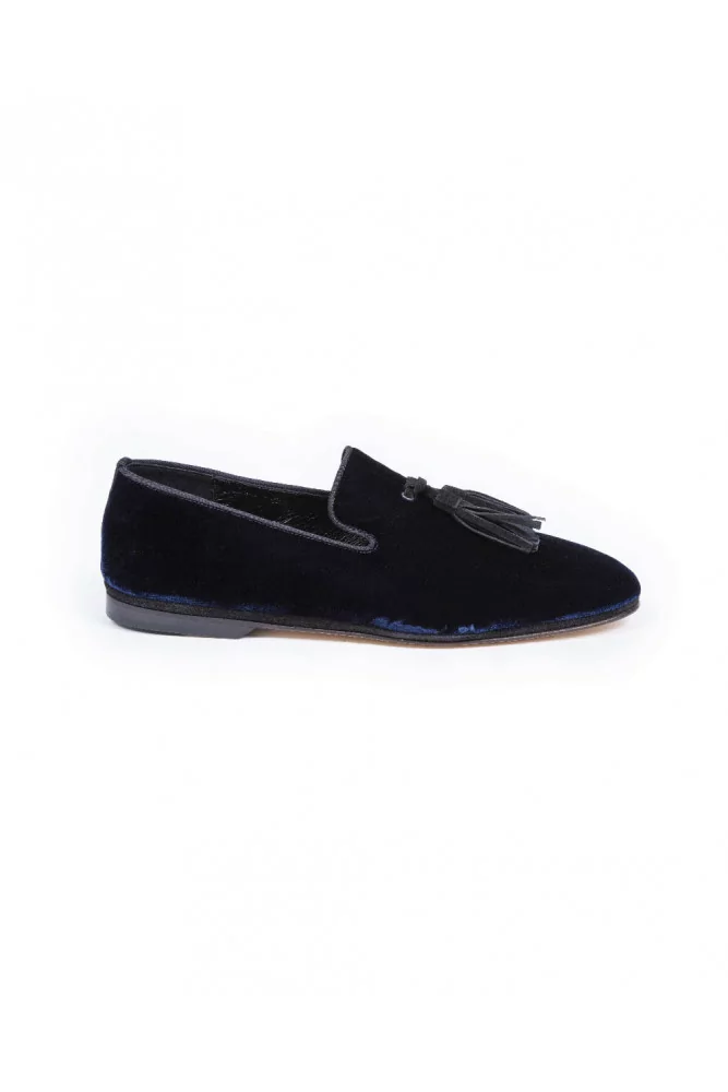 Moccasins Jacques Loup navy blue/black for men