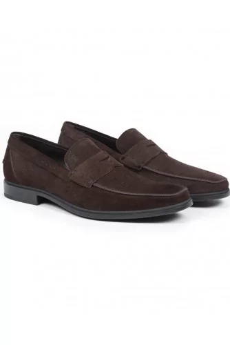 Mocassin Tod's "New Gomma" avec patte marron pour homme