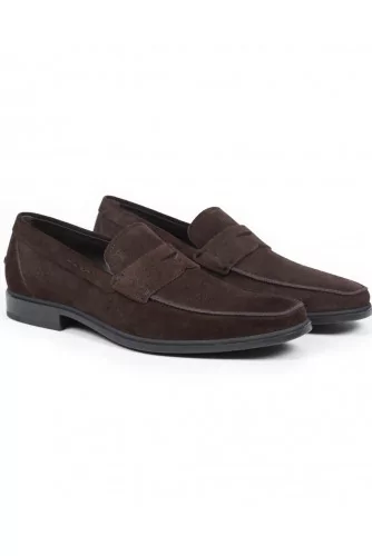 Moccasins Tod's brown in suede for men