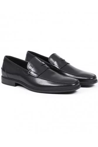 Mocassin Tod's "New Gomma Sottile" avec patte noir pour homme