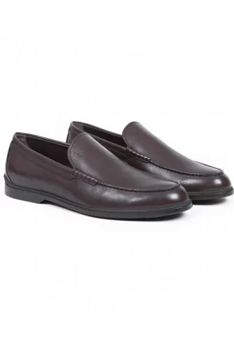 Mocassin Tod's "Casual Business" marron empeigne lisse pour homme