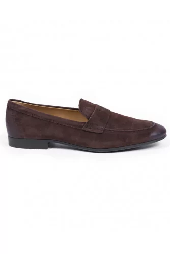 Mocassin Tod's "New Gomma" avec patte marron pour homme