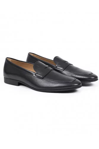 Moccasins Tod's black in leather for men