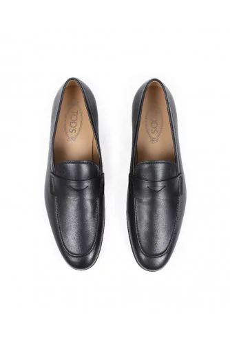 Mocassin Tod's avec patte noir semelle de gomme pour homme