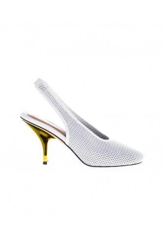 White cut shoes Marni for women