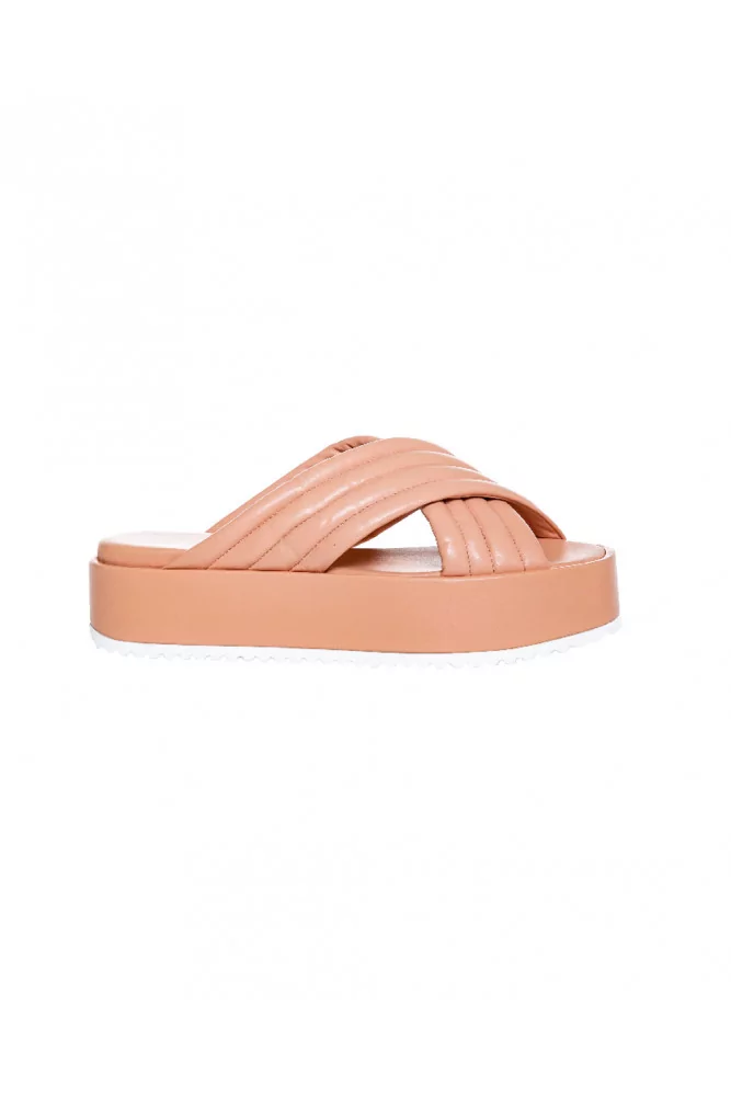 Soft pink mules Jacques Loup for women