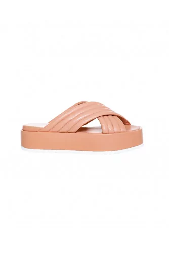 Soft pink mules Jacques Loup for women