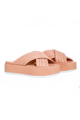 Soft pink mules Jacques Loup for women