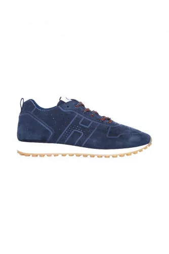 Navy blue sneakers Hogan "Running" for men