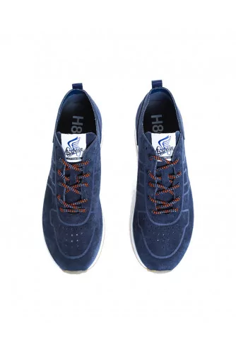 Navy blue sneakers Hogan "Running" for men