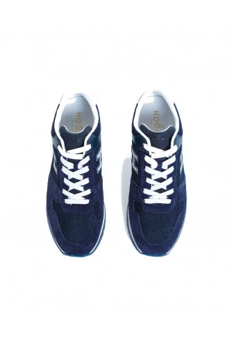 Navy blue sneakers "321"Hogan for men