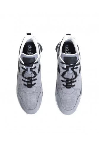 Tennis Hogan "I-Cube" gris-noir pour homme