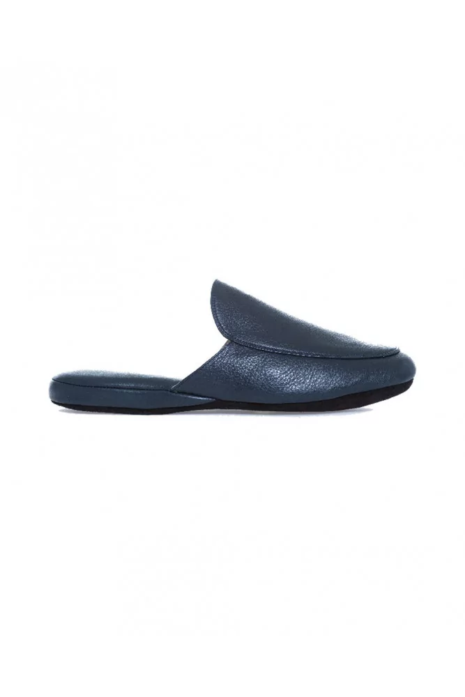 Mule Jacques Loup bleu marine pour homme