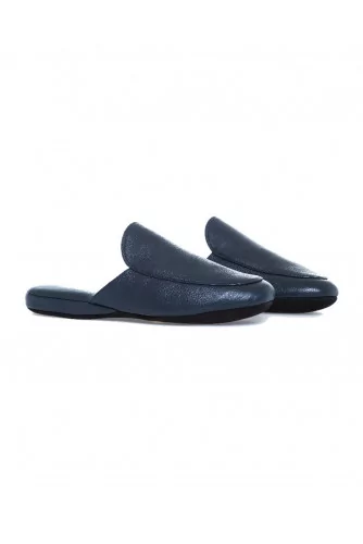 Mule Jacques Loup bleu marine pour homme