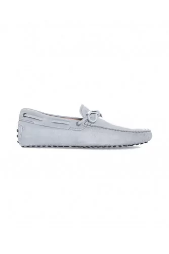 Achat Light grey moccasins with shoelaces Tod's grey for men - Jacques-loup