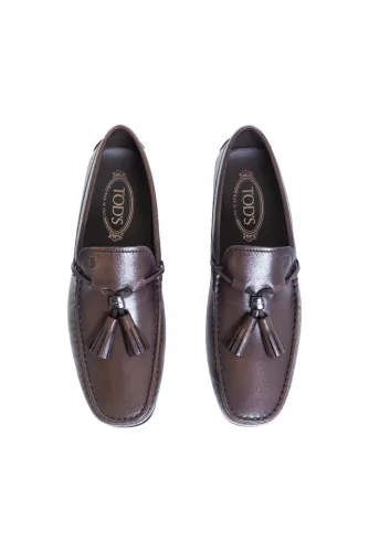 Moccasins Tod's brown with tassels for men