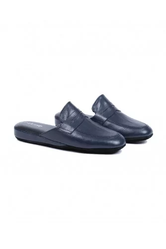 Mule Line Loup "Jacques" bleu marine pour homme