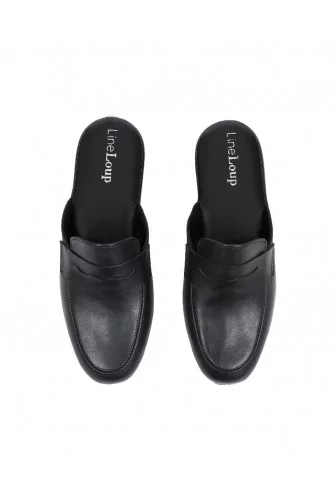 Mule Line Loup "Jacques" noir pour homme