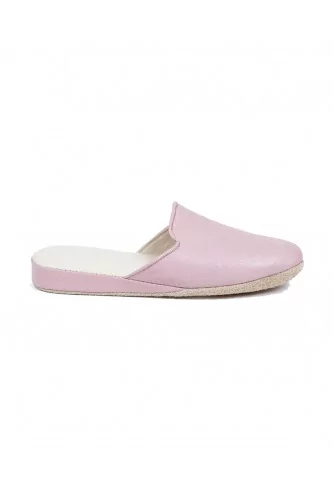 Indoor mules Line Loup "Linette" pale pink for women