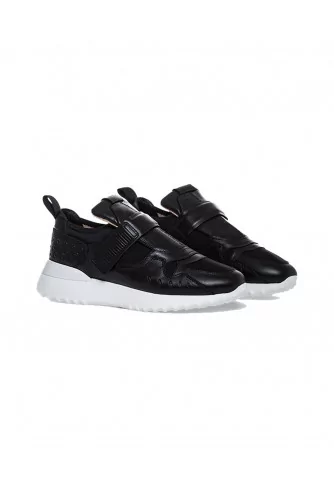 Sneakers Tod's black with velcro strap for women