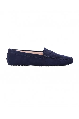 Moccasins Tod's navy blue for women