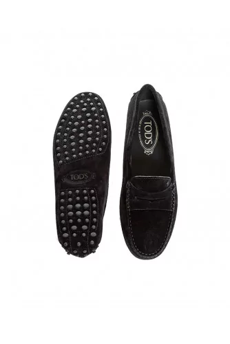 Achat Moccasins Tod's black with penny strap for women - Jacques-loup