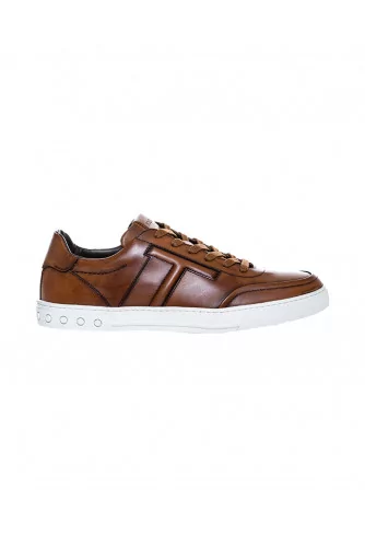 Sneakers Tod's "Nuovo Cassetto Sportivo" cognac color for men